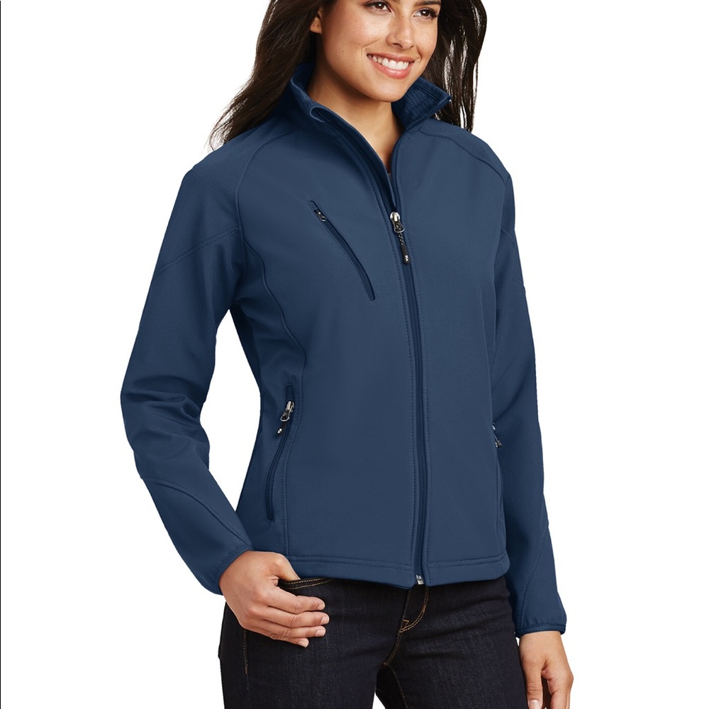 PORT AUTHORITY Textured Soft Shell Jacket | XS